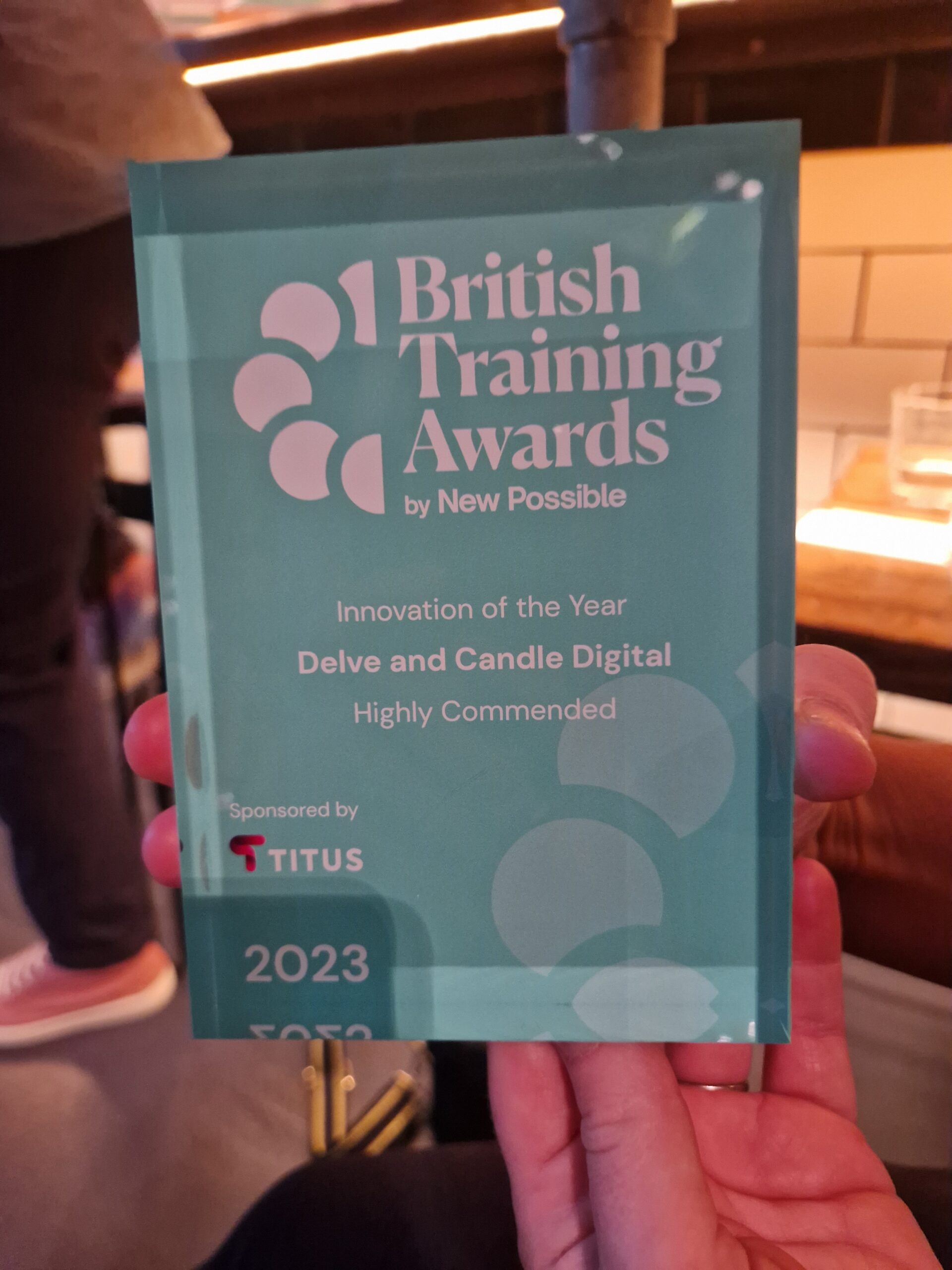 British Training Awards 2023