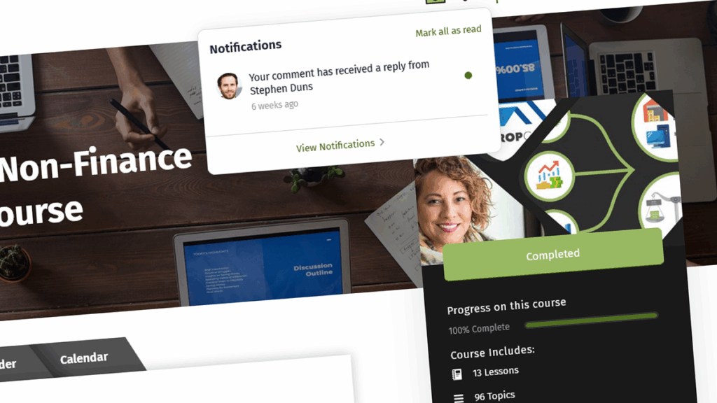 Mellor Financial Training Hub Screenshot