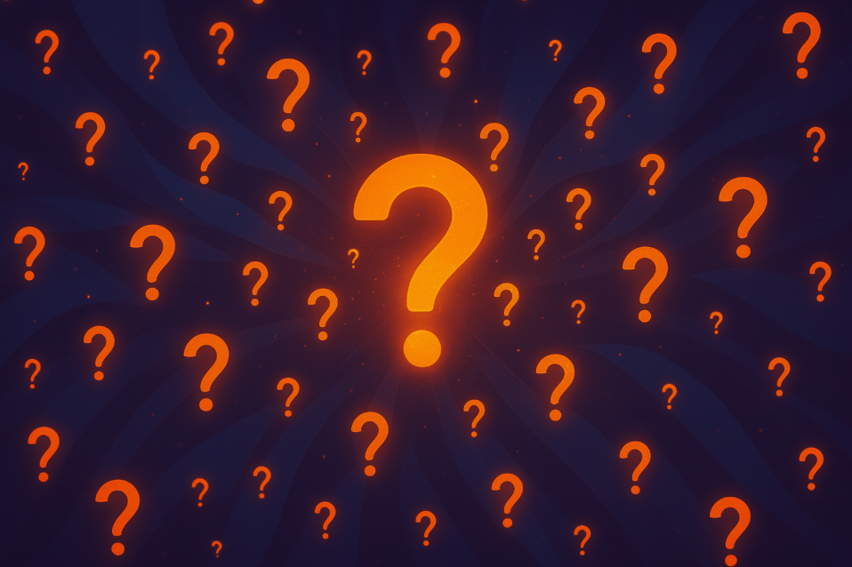 Question marks