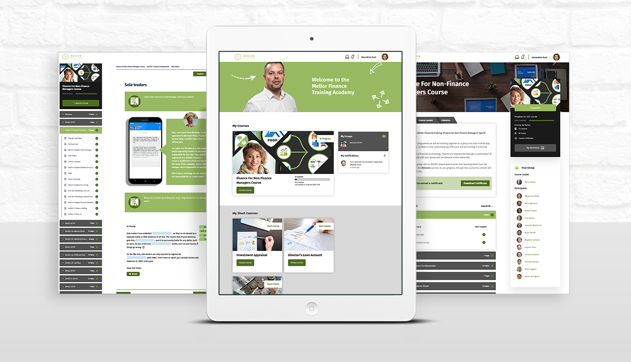 Mellor Financial Training Hub