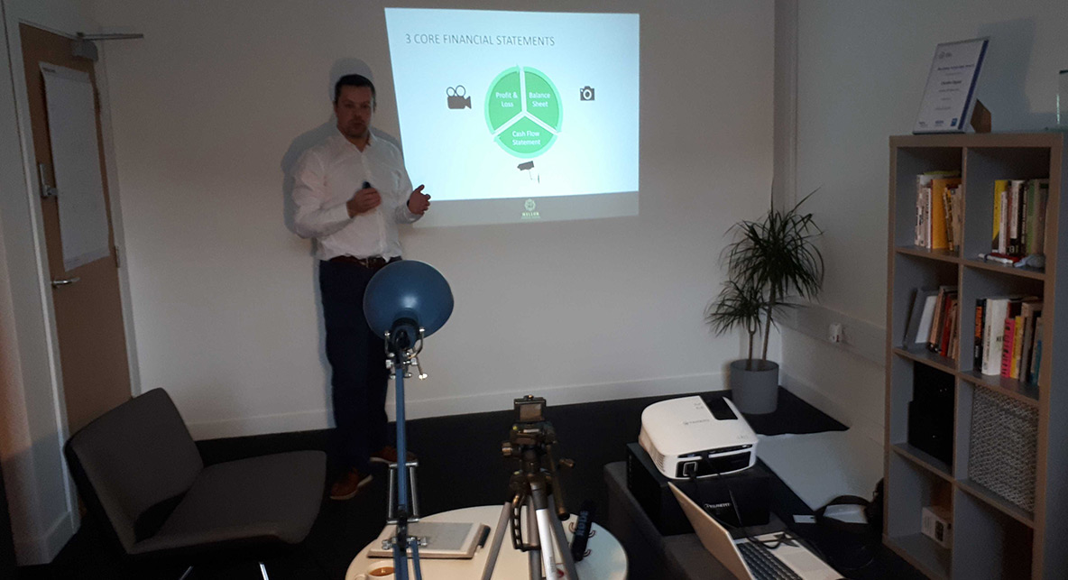 The process of creating the Mellor Financial Training hub